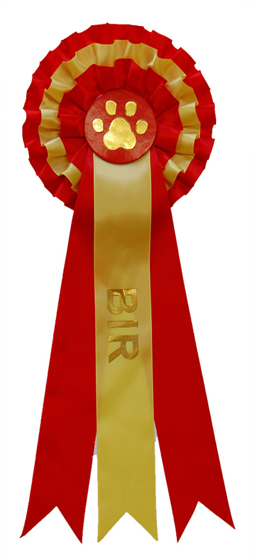 Röd Rosett