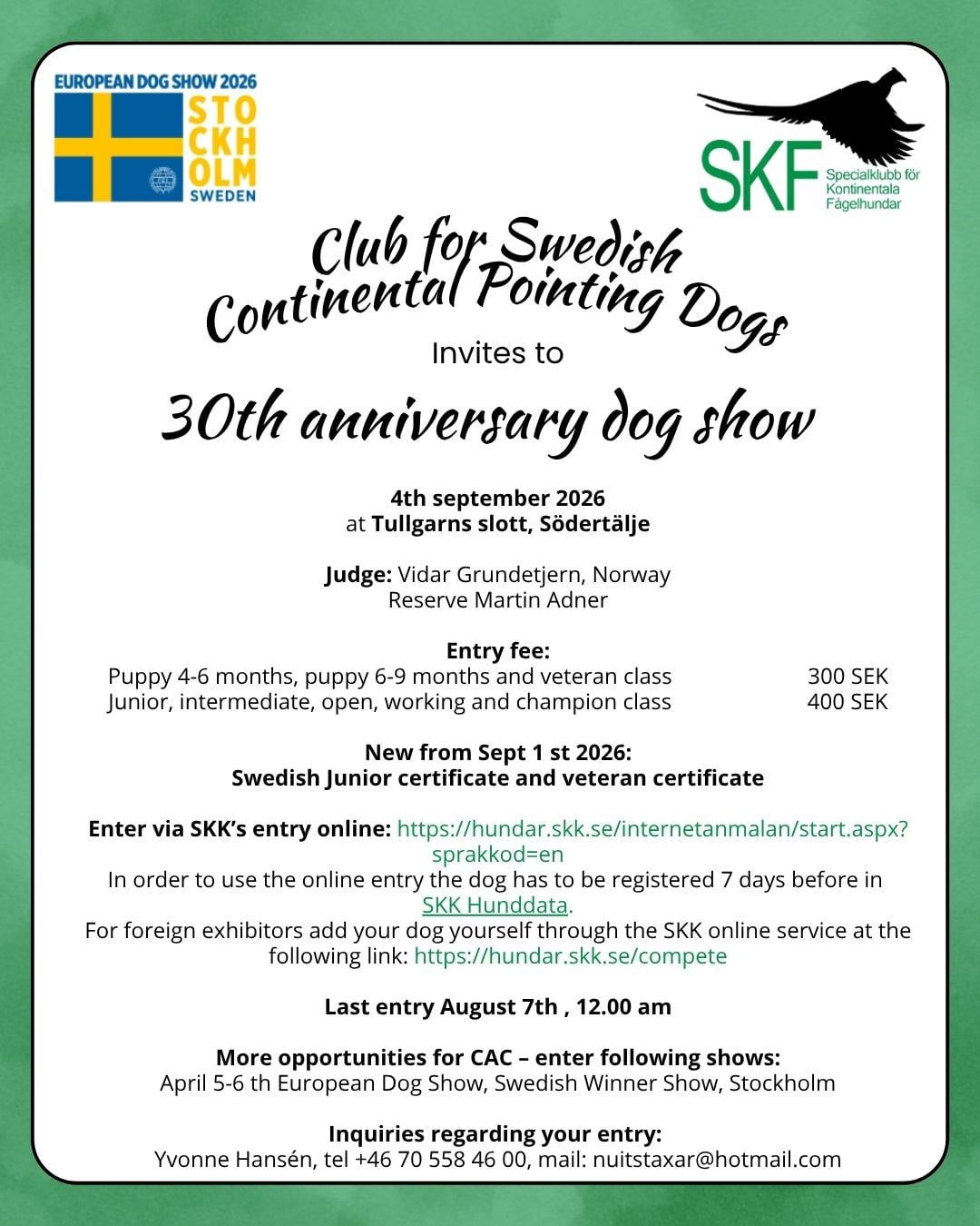 SKF Tullgarn En