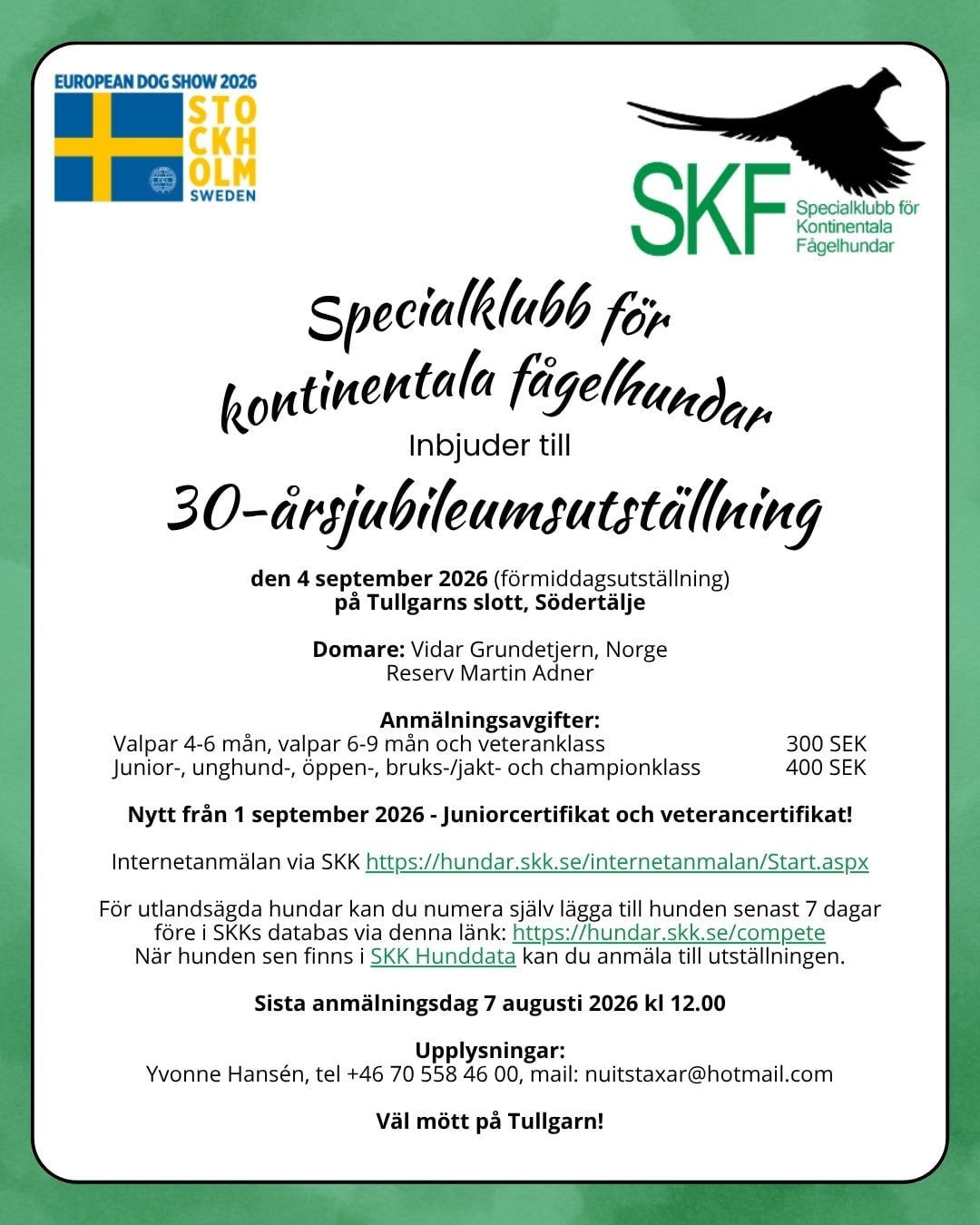 SKF Tullgarn Sv