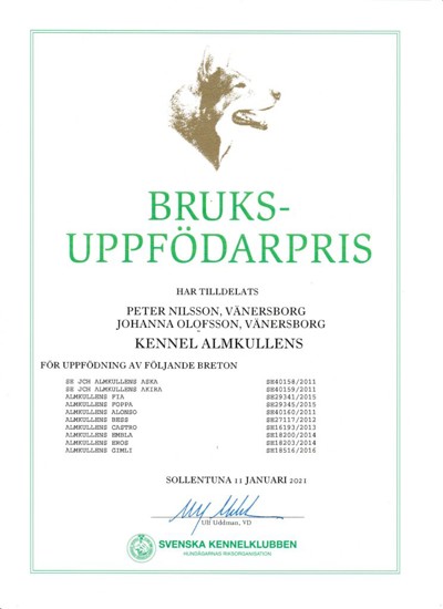 Bruksuppfodarpris Almkullens 745X1024